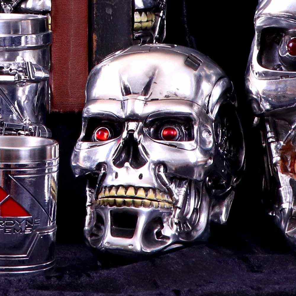 Nemesis Now The Terminator - T800 Terminator Dekorative Schachtel - Silberfarben